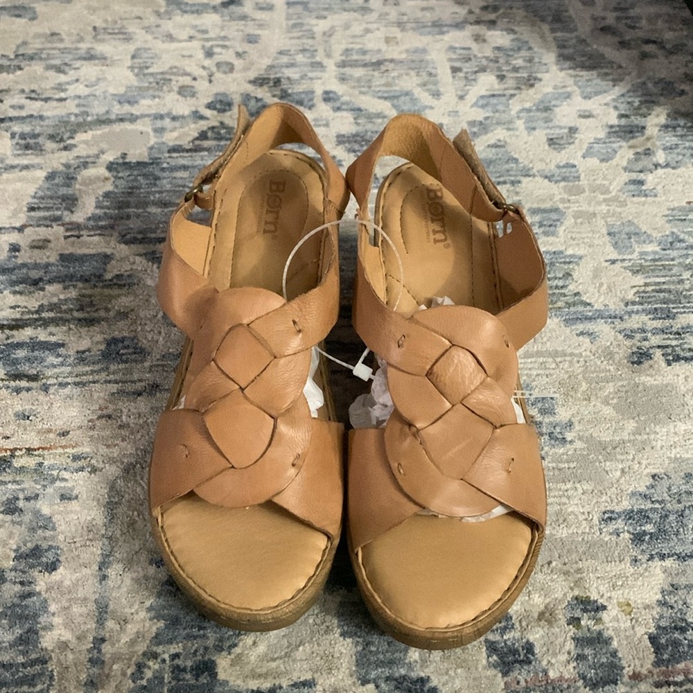 Born Khel Sandals Tan Size 9M